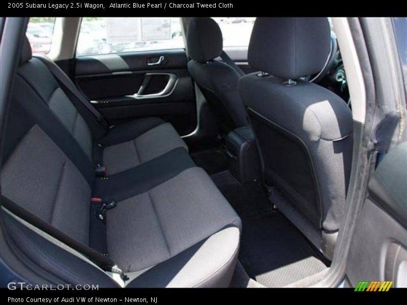 Atlantic Blue Pearl / Charcoal Tweed Cloth 2005 Subaru Legacy 2.5i Wagon