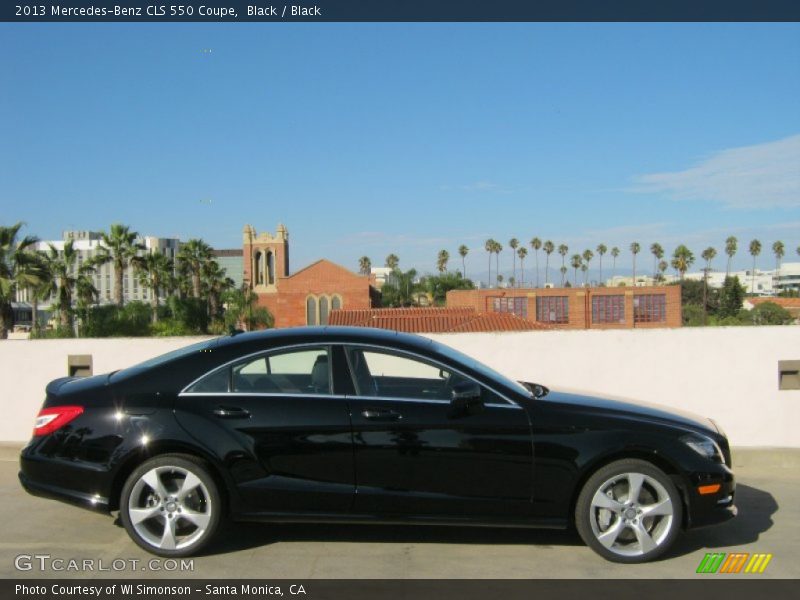 Black / Black 2013 Mercedes-Benz CLS 550 Coupe