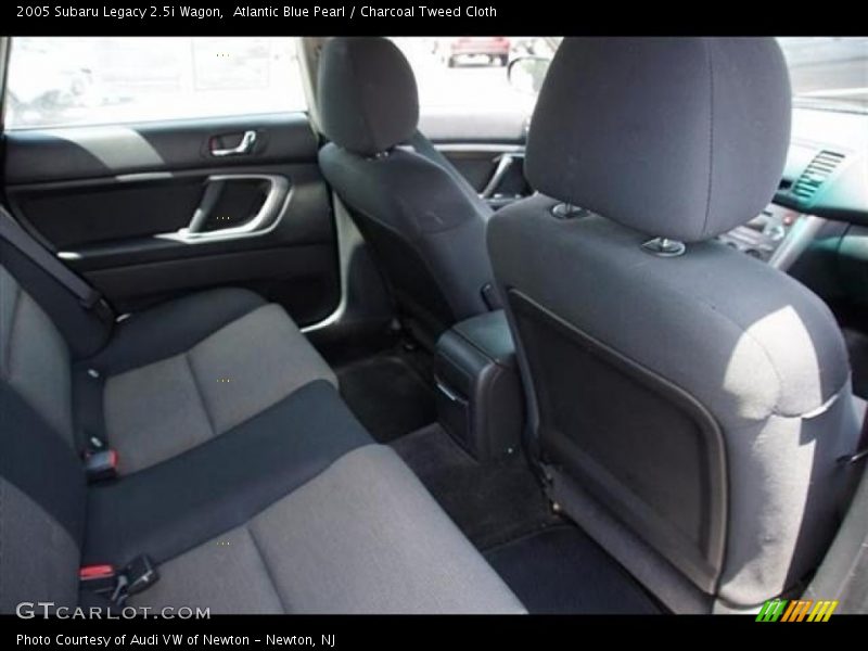 Atlantic Blue Pearl / Charcoal Tweed Cloth 2005 Subaru Legacy 2.5i Wagon