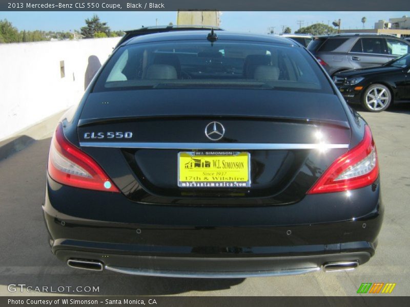 Black / Black 2013 Mercedes-Benz CLS 550 Coupe