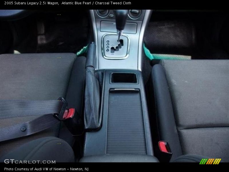 Atlantic Blue Pearl / Charcoal Tweed Cloth 2005 Subaru Legacy 2.5i Wagon
