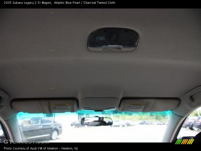 Atlantic Blue Pearl / Charcoal Tweed Cloth 2005 Subaru Legacy 2.5i Wagon