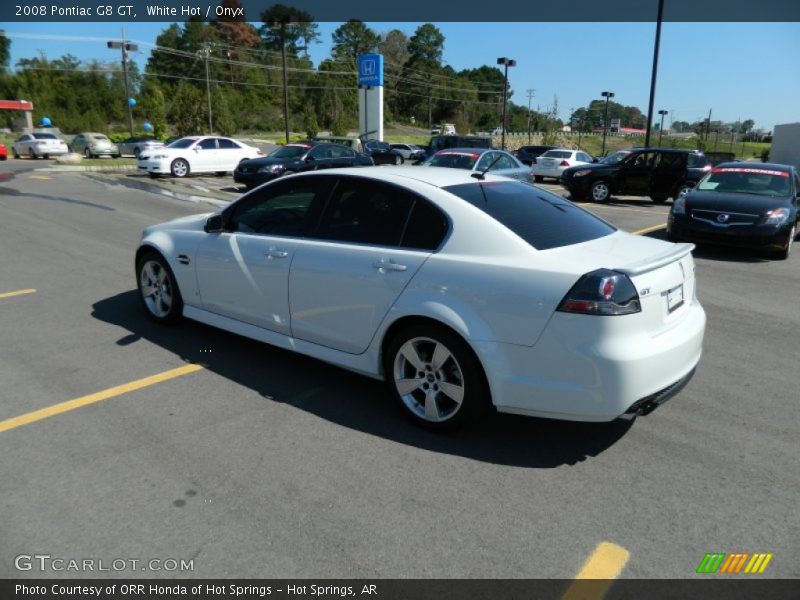 White Hot / Onyx 2008 Pontiac G8 GT