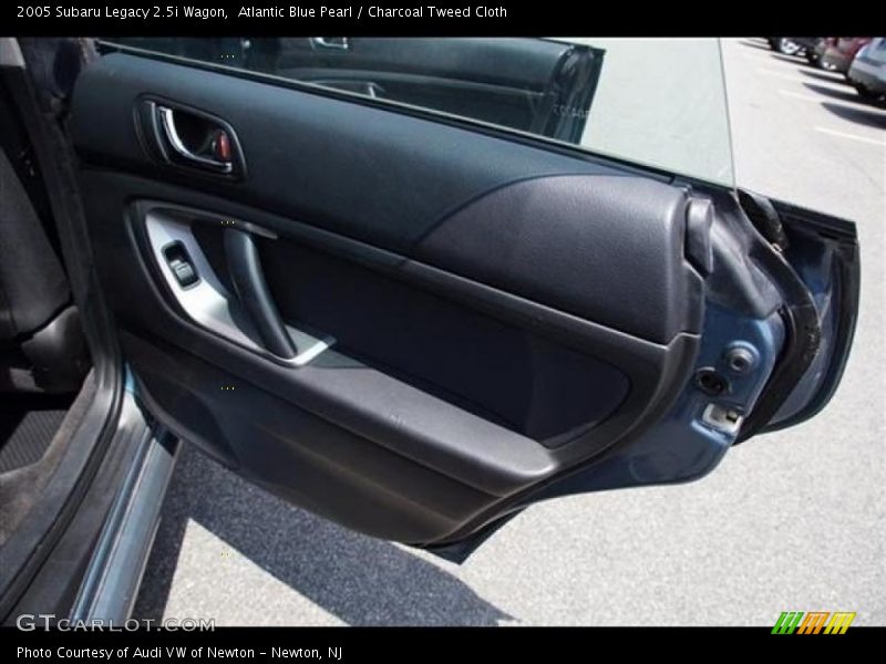 Atlantic Blue Pearl / Charcoal Tweed Cloth 2005 Subaru Legacy 2.5i Wagon