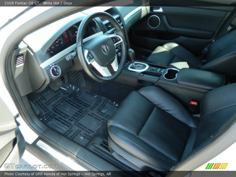 White Hot / Onyx 2008 Pontiac G8 GT