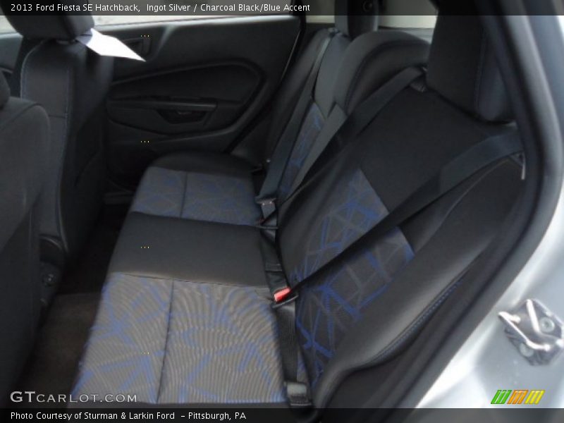 Rear Seat of 2013 Fiesta SE Hatchback