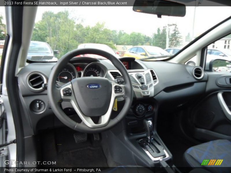 Dashboard of 2013 Fiesta SE Hatchback