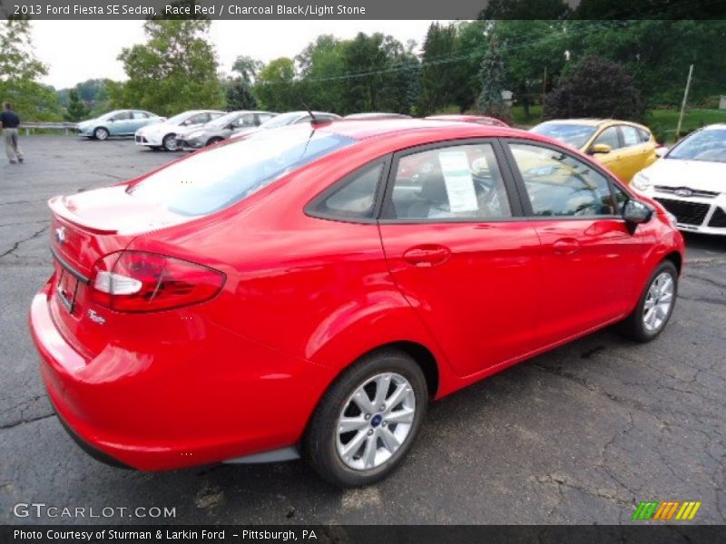  2013 Fiesta SE Sedan Race Red