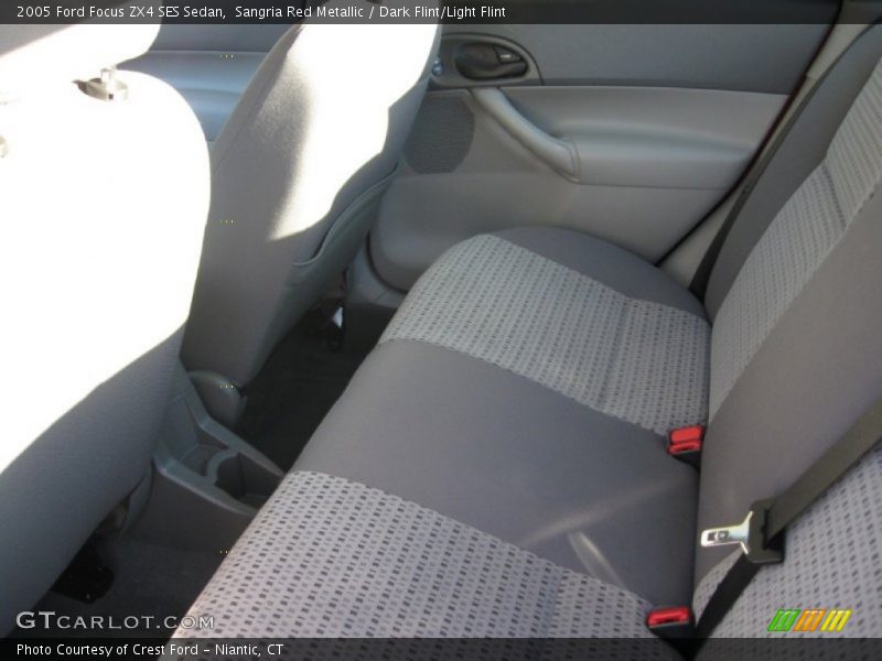 Sangria Red Metallic / Dark Flint/Light Flint 2005 Ford Focus ZX4 SES Sedan