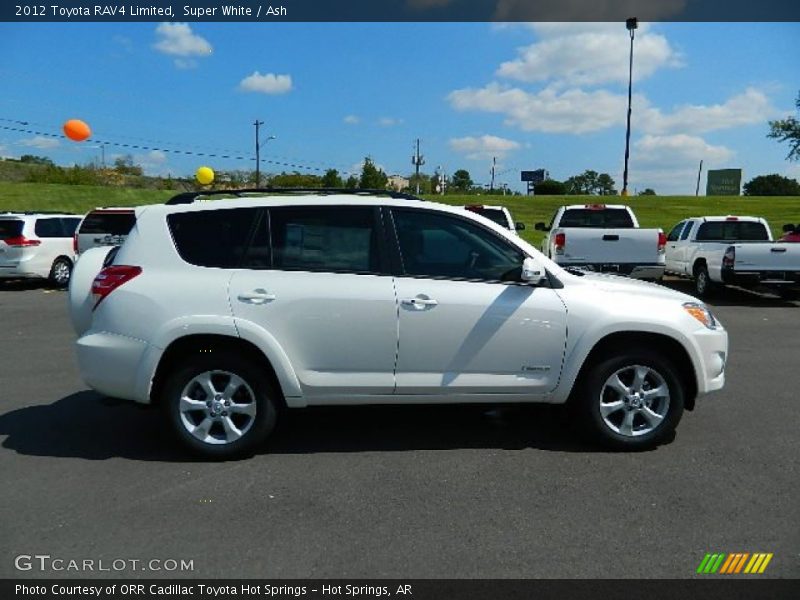  2012 RAV4 Limited Super White