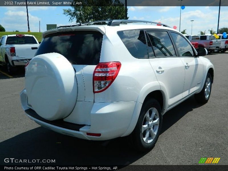 Super White / Ash 2012 Toyota RAV4 Limited