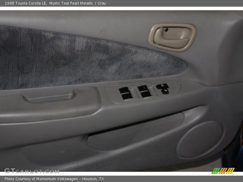 Mystic Teal Pearl Metallic / Gray 1998 Toyota Corolla LE