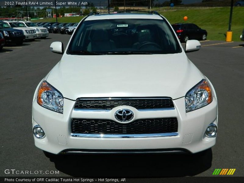 Super White / Ash 2012 Toyota RAV4 Limited