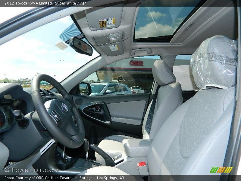 Super White / Ash 2012 Toyota RAV4 Limited