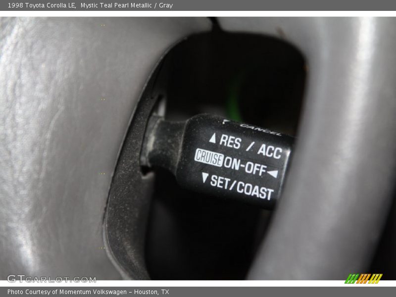Mystic Teal Pearl Metallic / Gray 1998 Toyota Corolla LE