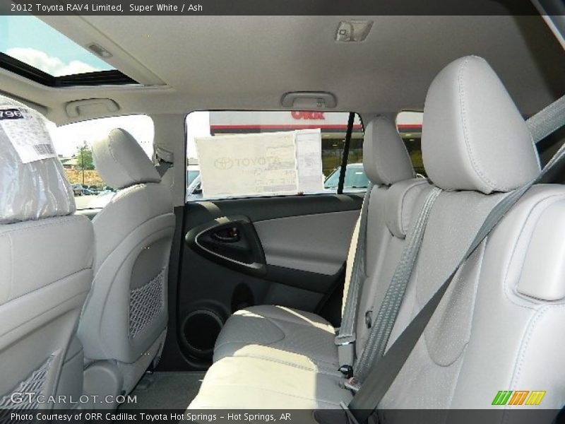 Super White / Ash 2012 Toyota RAV4 Limited