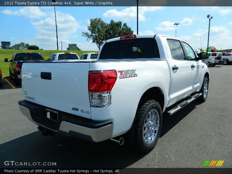 Super White / Graphite 2012 Toyota Tundra TSS CrewMax 4x4