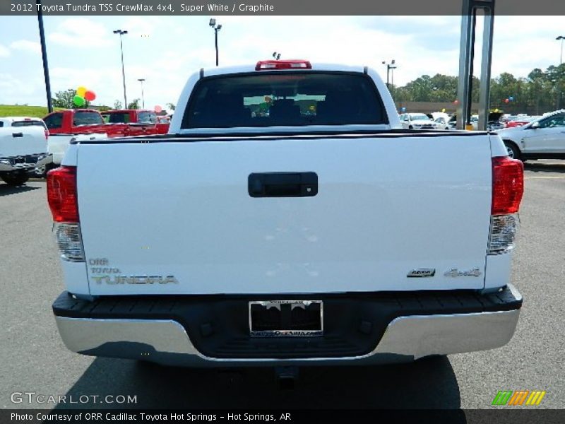 Super White / Graphite 2012 Toyota Tundra TSS CrewMax 4x4