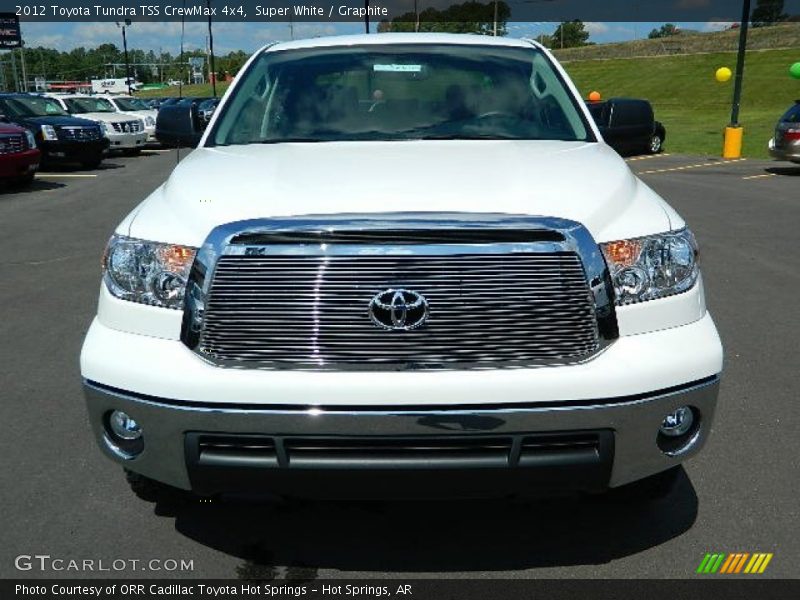 Super White / Graphite 2012 Toyota Tundra TSS CrewMax 4x4