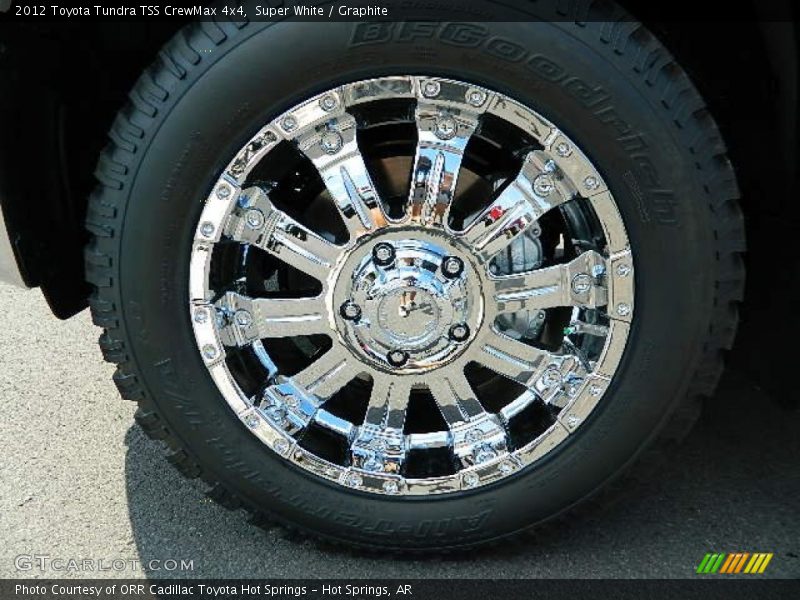 Super White / Graphite 2012 Toyota Tundra TSS CrewMax 4x4