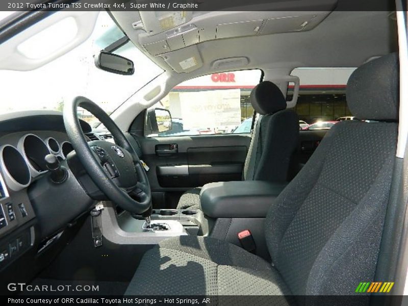 Super White / Graphite 2012 Toyota Tundra TSS CrewMax 4x4