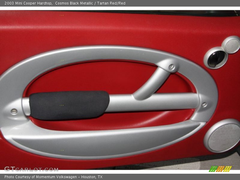 Cosmos Black Metallic / Tartan Red/Red 2003 Mini Cooper Hardtop