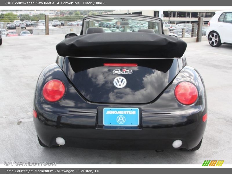Black / Black 2004 Volkswagen New Beetle GL Convertible