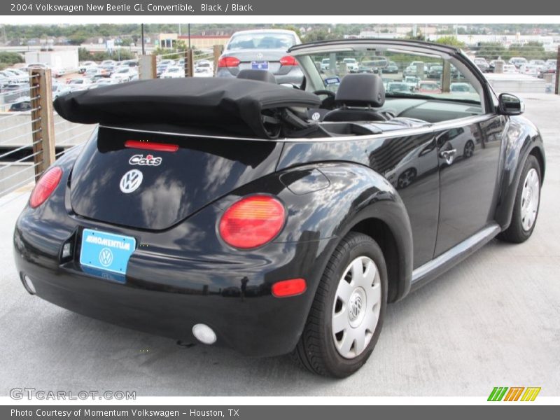 Black / Black 2004 Volkswagen New Beetle GL Convertible