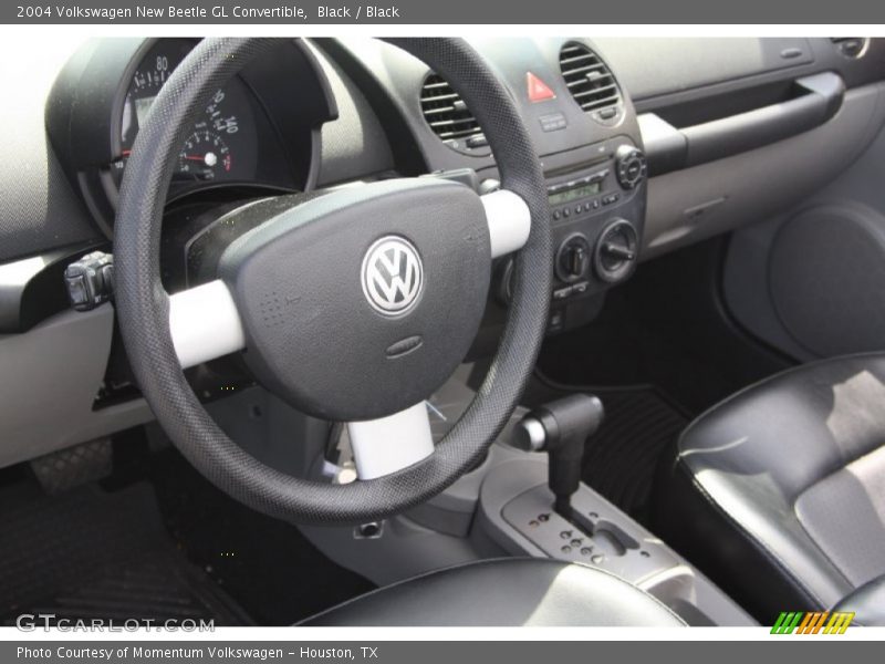  2004 New Beetle GL Convertible Black Interior