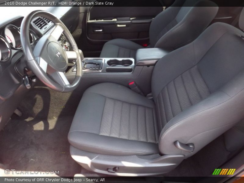 HEMI Orange / Dark Slate Gray 2010 Dodge Challenger R/T
