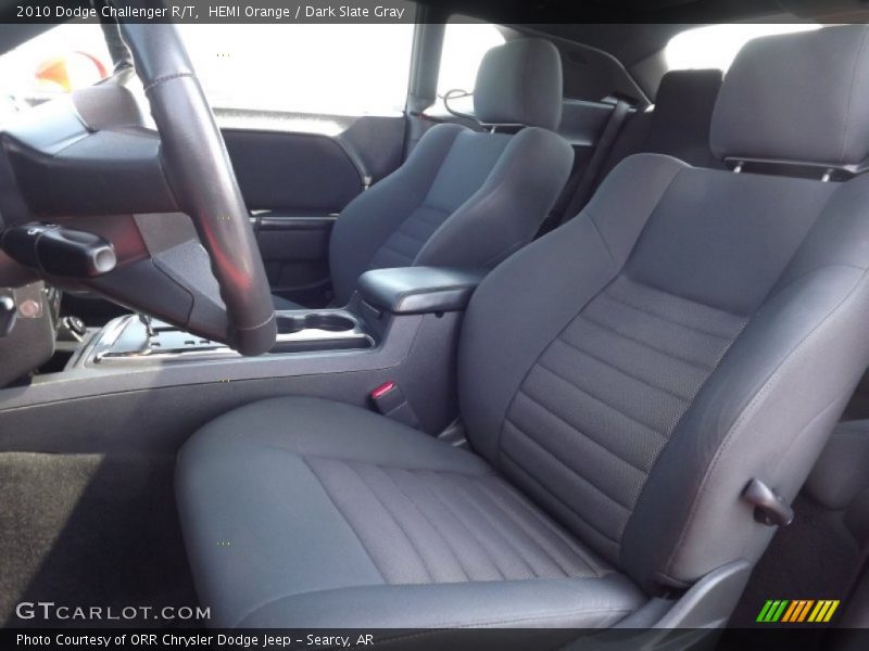 HEMI Orange / Dark Slate Gray 2010 Dodge Challenger R/T