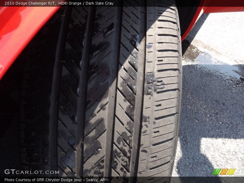 HEMI Orange / Dark Slate Gray 2010 Dodge Challenger R/T