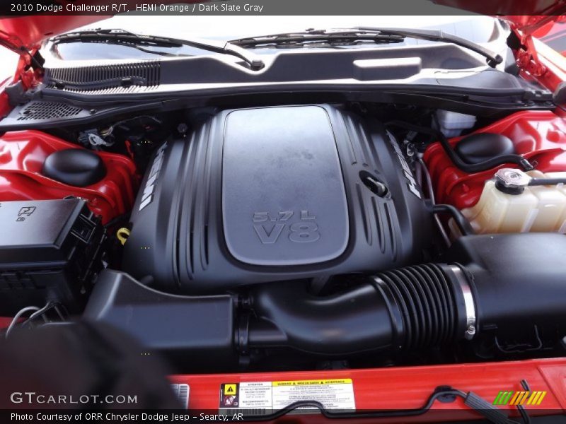 HEMI Orange / Dark Slate Gray 2010 Dodge Challenger R/T