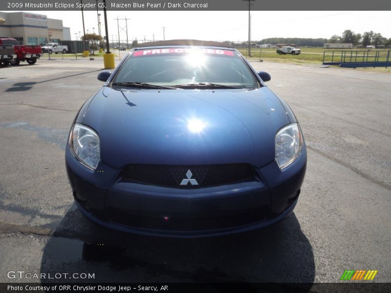 Maizen Blue Pearl / Dark Charcoal 2009 Mitsubishi Eclipse Spyder GS