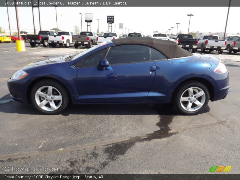  2009 Eclipse Spyder GS Maizen Blue Pearl