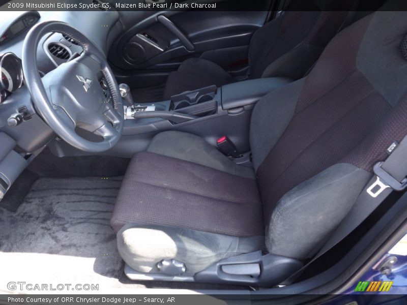 Front Seat of 2009 Eclipse Spyder GS