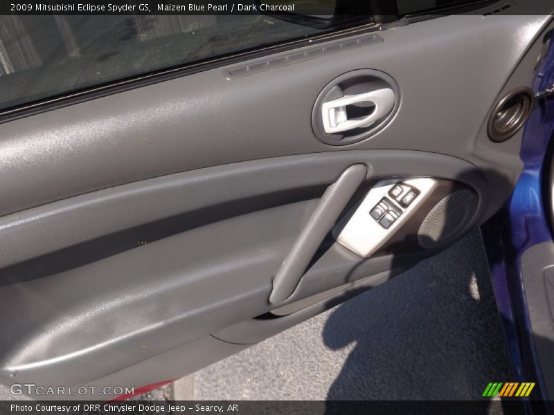 Maizen Blue Pearl / Dark Charcoal 2009 Mitsubishi Eclipse Spyder GS
