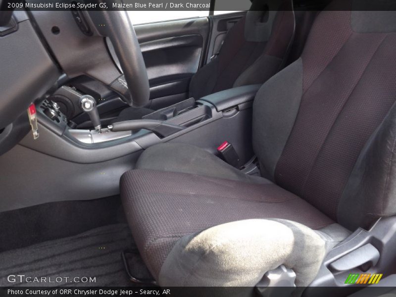 Maizen Blue Pearl / Dark Charcoal 2009 Mitsubishi Eclipse Spyder GS