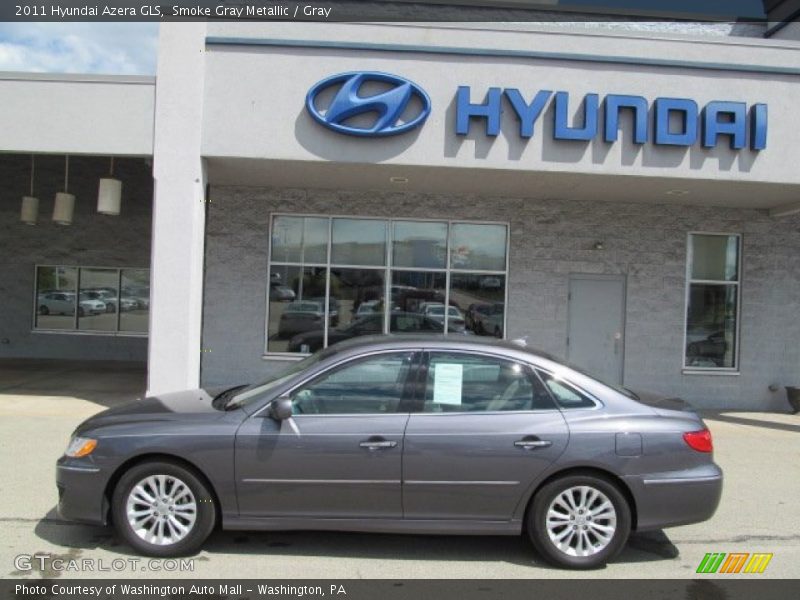 Smoke Gray Metallic / Gray 2011 Hyundai Azera GLS