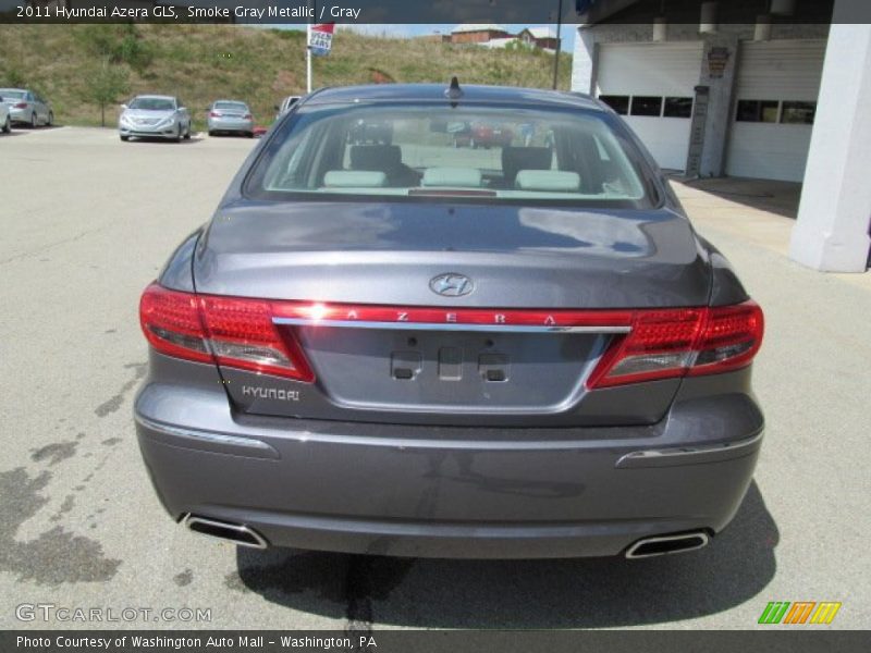 Smoke Gray Metallic / Gray 2011 Hyundai Azera GLS