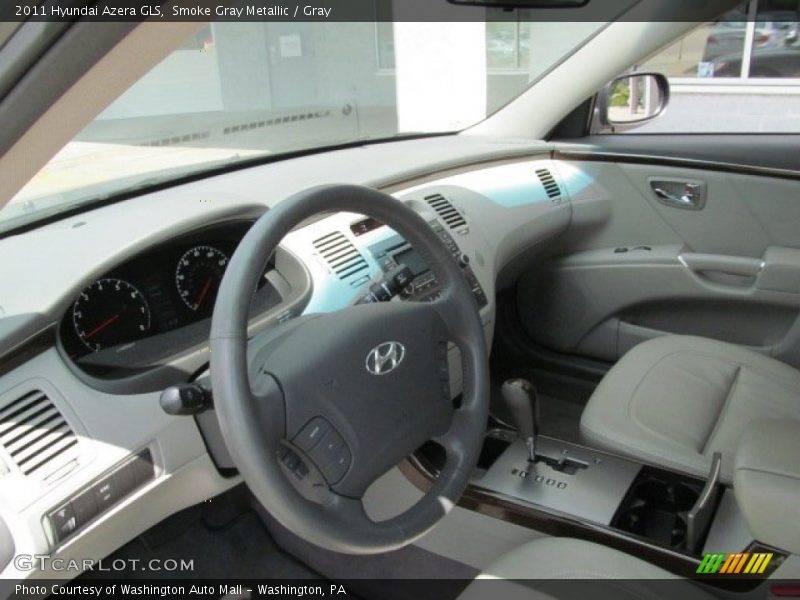 Smoke Gray Metallic / Gray 2011 Hyundai Azera GLS