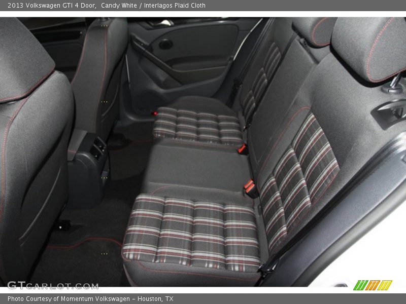 Rear Seat of 2013 GTI 4 Door