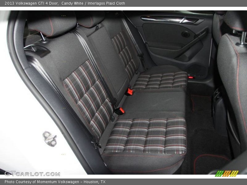 Candy White / Interlagos Plaid Cloth 2013 Volkswagen GTI 4 Door