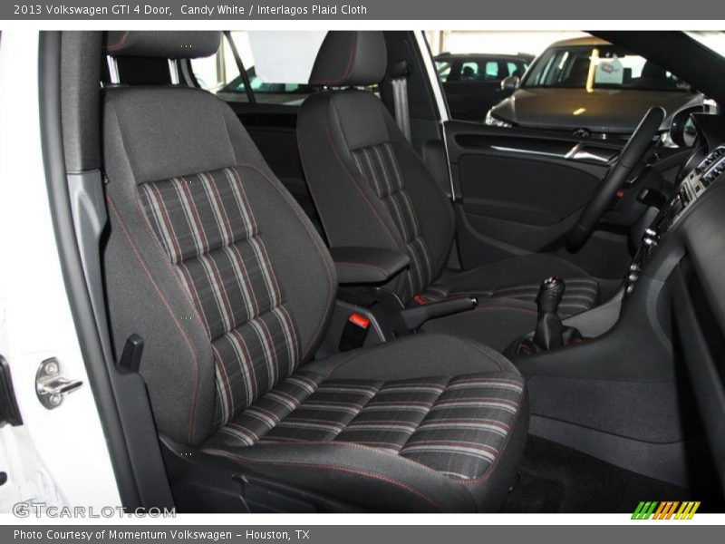 Front Seat of 2013 GTI 4 Door