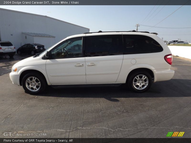 Stone White / Khaki 2004 Dodge Grand Caravan SXT