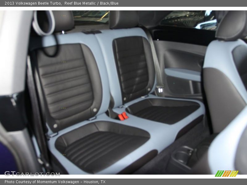 Reef Blue Metallic / Black/Blue 2013 Volkswagen Beetle Turbo
