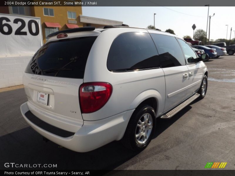 Stone White / Khaki 2004 Dodge Grand Caravan SXT