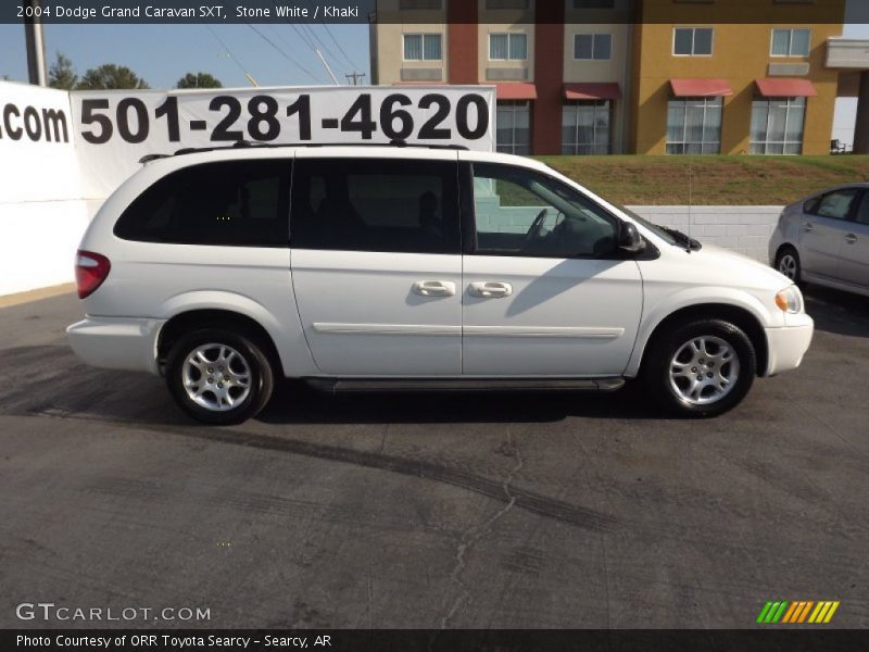 Stone White / Khaki 2004 Dodge Grand Caravan SXT