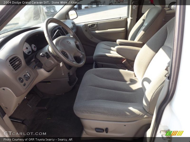 Stone White / Khaki 2004 Dodge Grand Caravan SXT