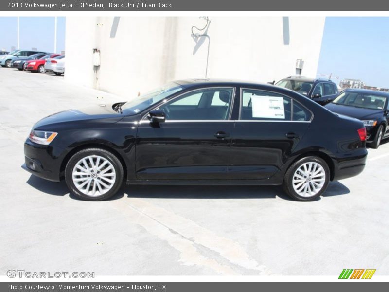 Black Uni / Titan Black 2013 Volkswagen Jetta TDI Sedan